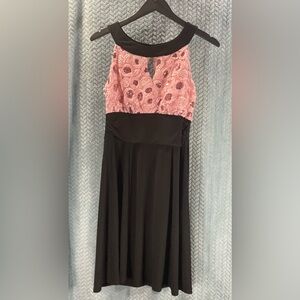 Enfocus Studio Black and Pink Dress